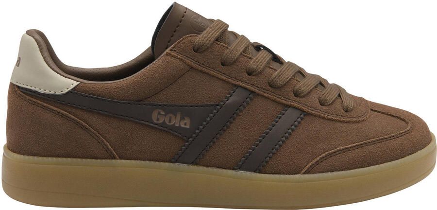 Gola Viper suède sneakers donkerbruin