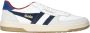 Gola Hawk leren sneakers wit blauw - Thumbnail 1