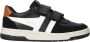 Gola Hawk Strap leren sneakers zwart wit oranje - Thumbnail 1