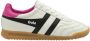 Gola Stadium leren sneakers wit blauw roze - Thumbnail 1