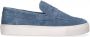 Goosecraft Blauwe Suède Loafer Sneaker Hybride Blue Heren - Thumbnail 2