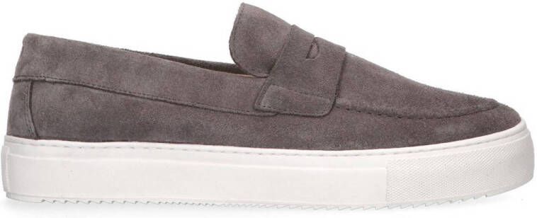 Goosecraft christian loafers heren grijs notu suede - Foto 3