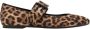 Graceland ballerina's cognac zwart - Thumbnail 1
