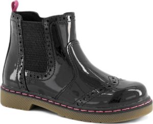 Graceland Zwarte chelsea boot lak