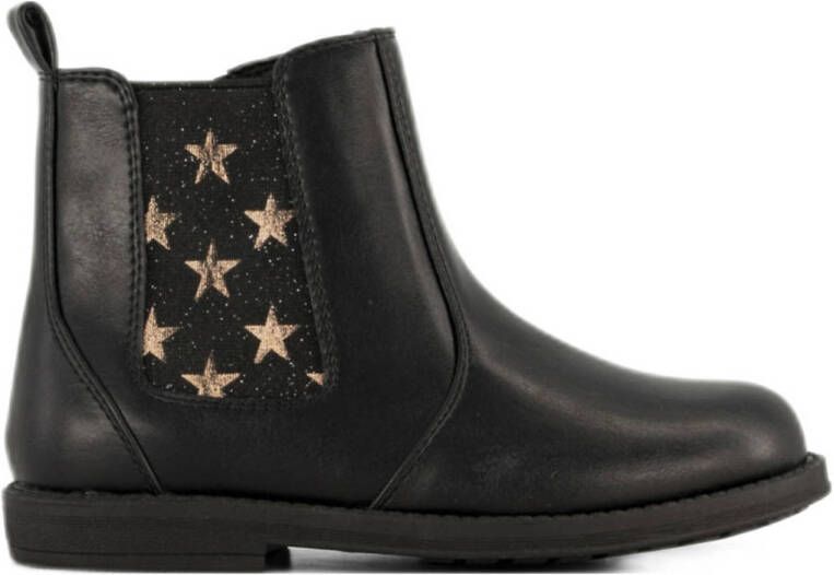 Graceland chelsea boots zwart goud
