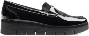 Graceland chunky lak loafers zwart