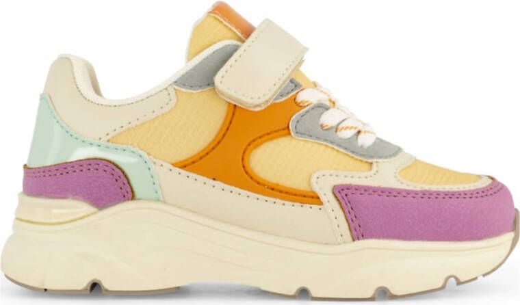 Graceland chunky sneakers geel paars