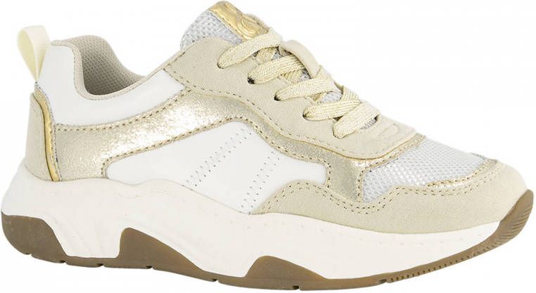 Graceland chunky sneakers goud/wit - Schoenen.nl