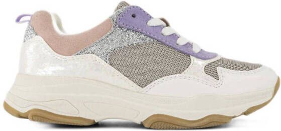 Graceland chunky sneakers lila ecru