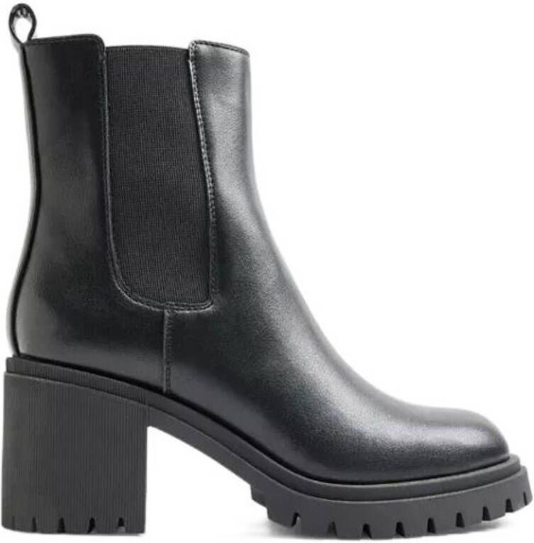 Graceland Zwarte chelsea boot hak