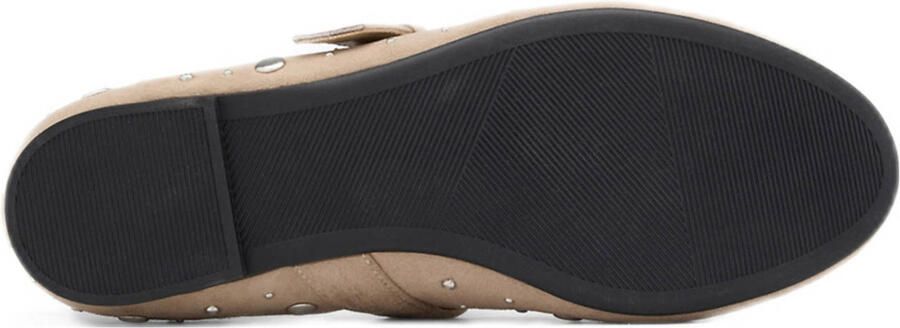 Graceland ballerina's met studs beige - Foto 2