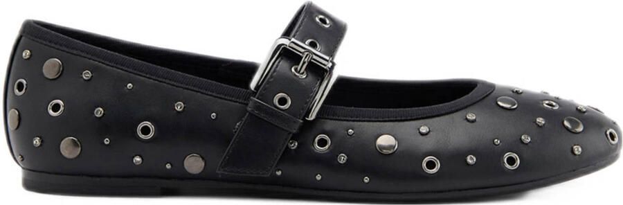 Graceland ballerina's met studs zwart