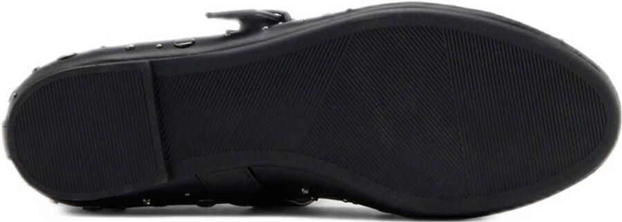 Graceland ballerina's met studs zwart - Foto 3