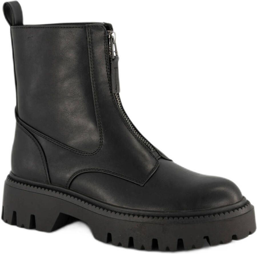 Graceland chunky enkelboots zwart