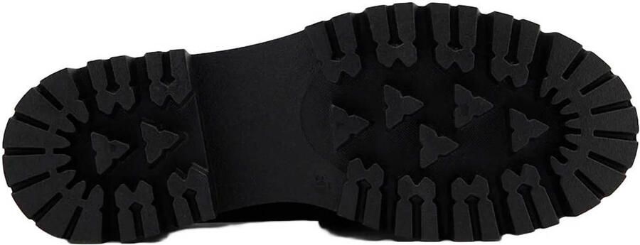 Graceland chunky imitatieleren loafers zwart - Foto 3