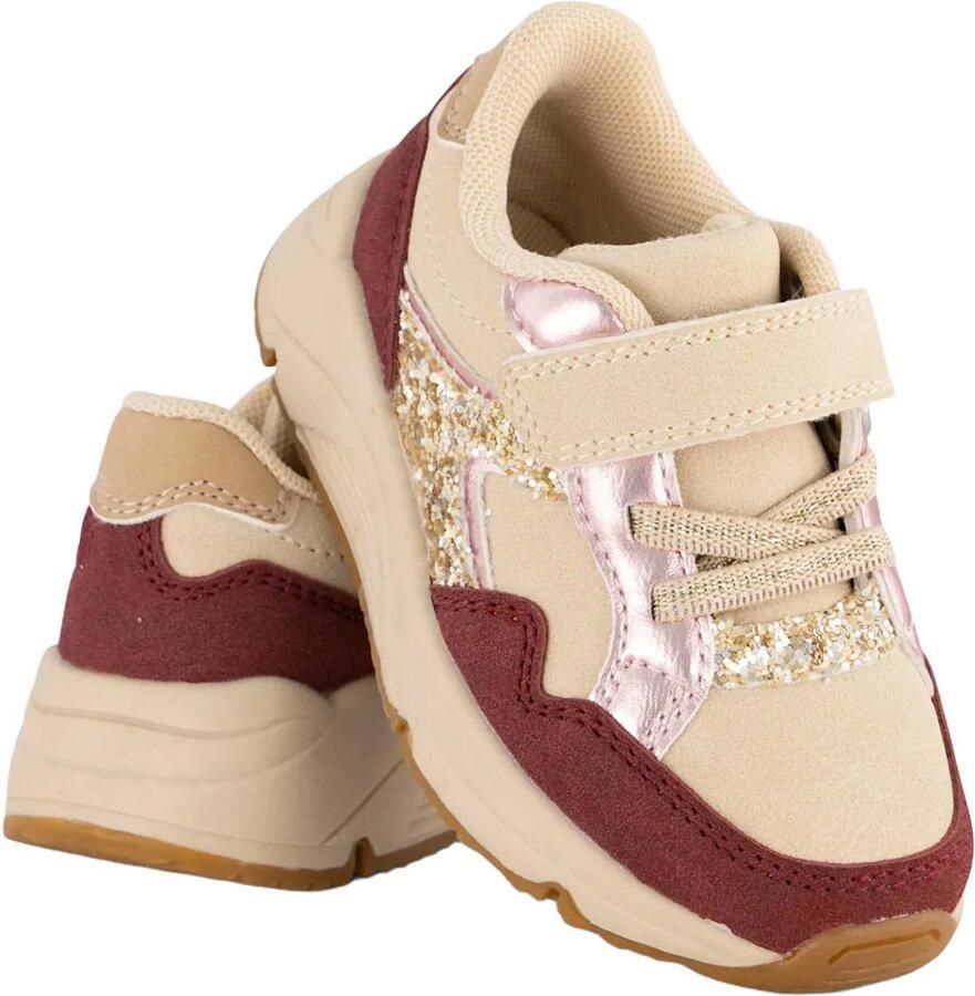 Graceland chunky imitatieleren sneakers beige - Foto 2