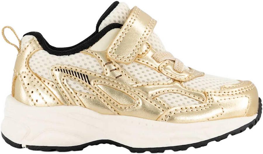 Graceland chunky imitatieleren sneakers goud