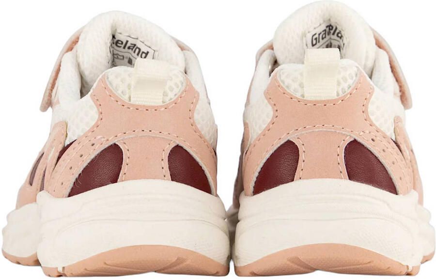 Graceland chunky imitatieleren sneakers roze - Foto 3