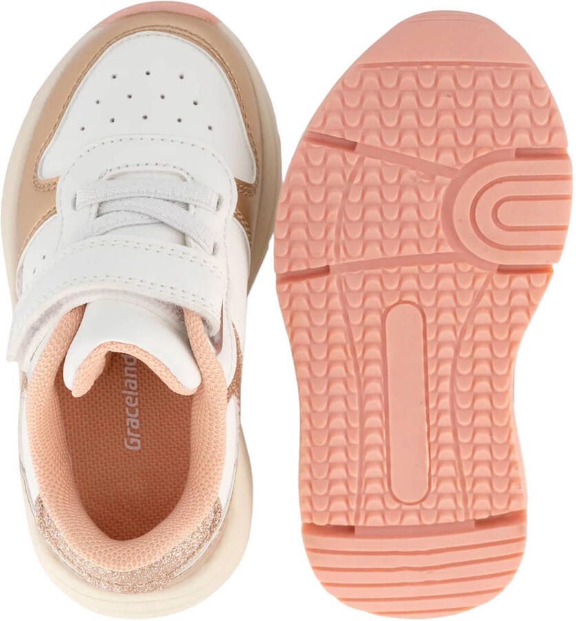 Graceland chunky leren sneakers rosé - Foto 2