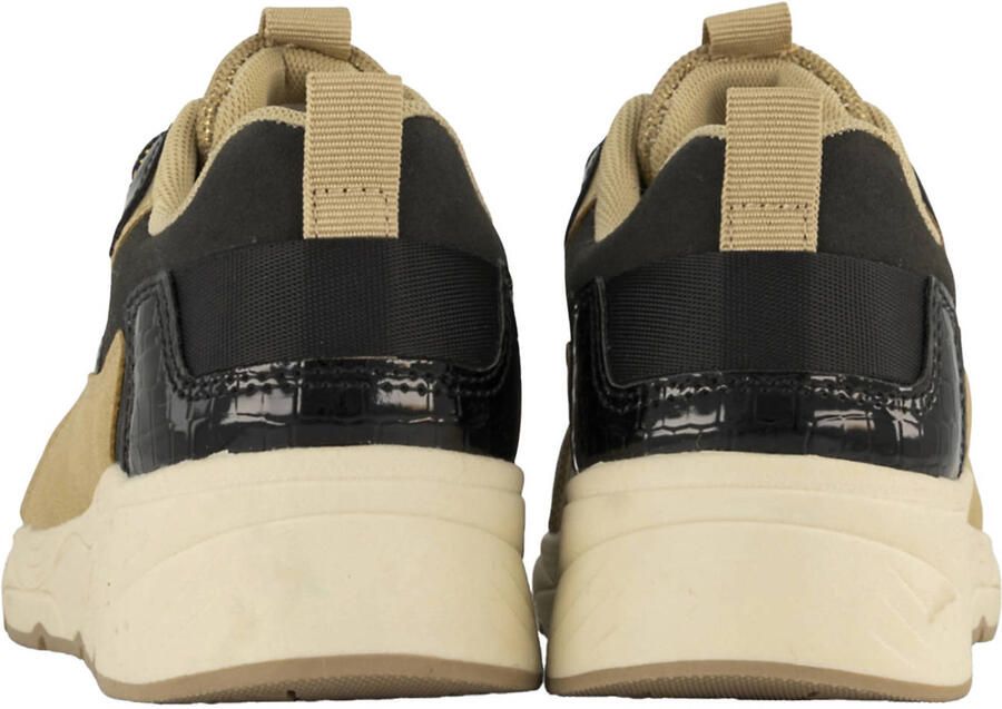 Graceland chunky sneakers beige zwart