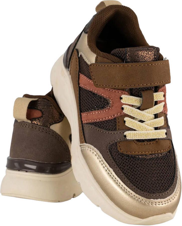 Graceland chunky sneakers bruin goud - Foto 2