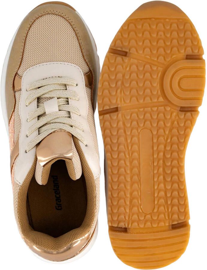 Graceland chunky sneakers goud multi - Foto 2