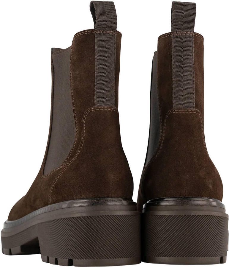 Graceland chunky suède chelsea boots bruin - Foto 3
