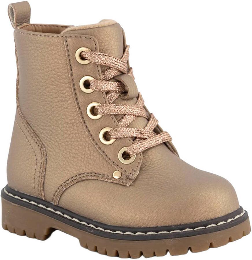 Graceland enkelboots met profielzool beige - Foto 2