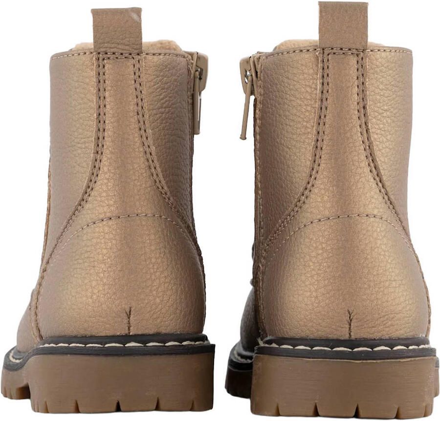 Graceland enkelboots met profielzool beige - Foto 3