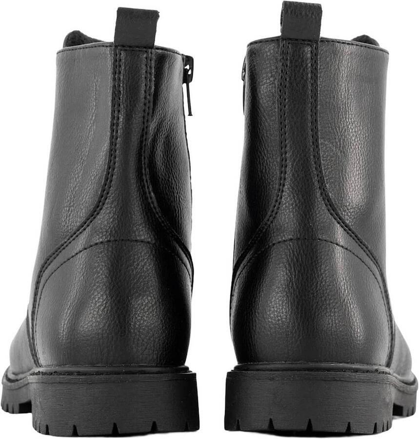 Graceland enkelboots met profielzool zwart - Foto 2