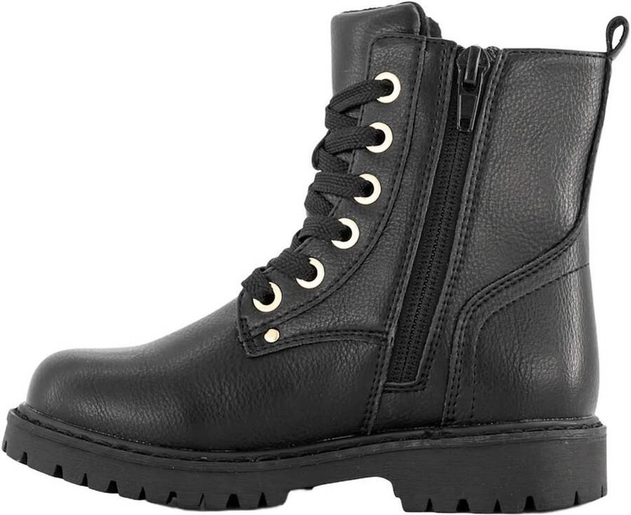 Graceland enkelboots met profielzool zwart - Foto 2