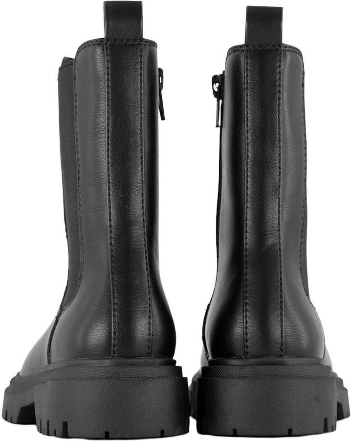 Graceland enkelboots met profielzool zwart - Foto 3