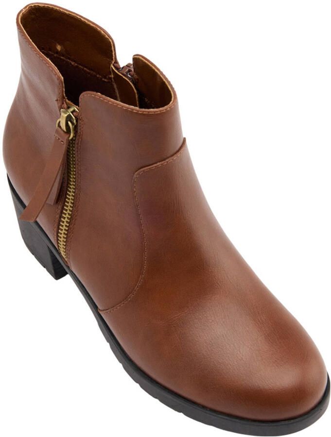 Graceland enkellaarzen cognac - Foto 2