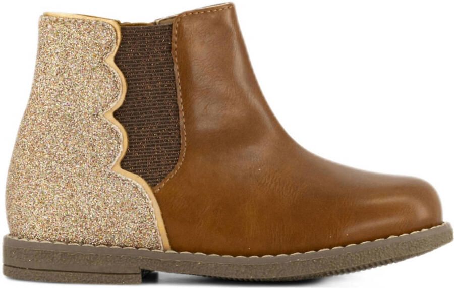 Graceland enkellaarzen cognac goud - Foto 2