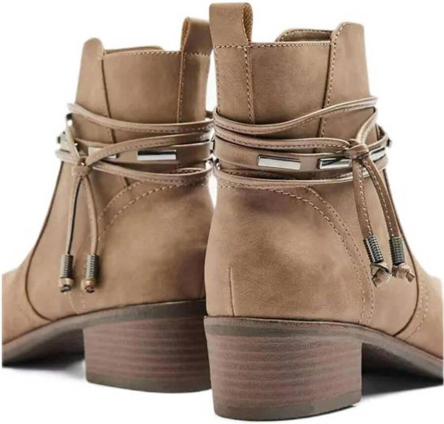 Graceland enkellaarzen taupe - Foto 2