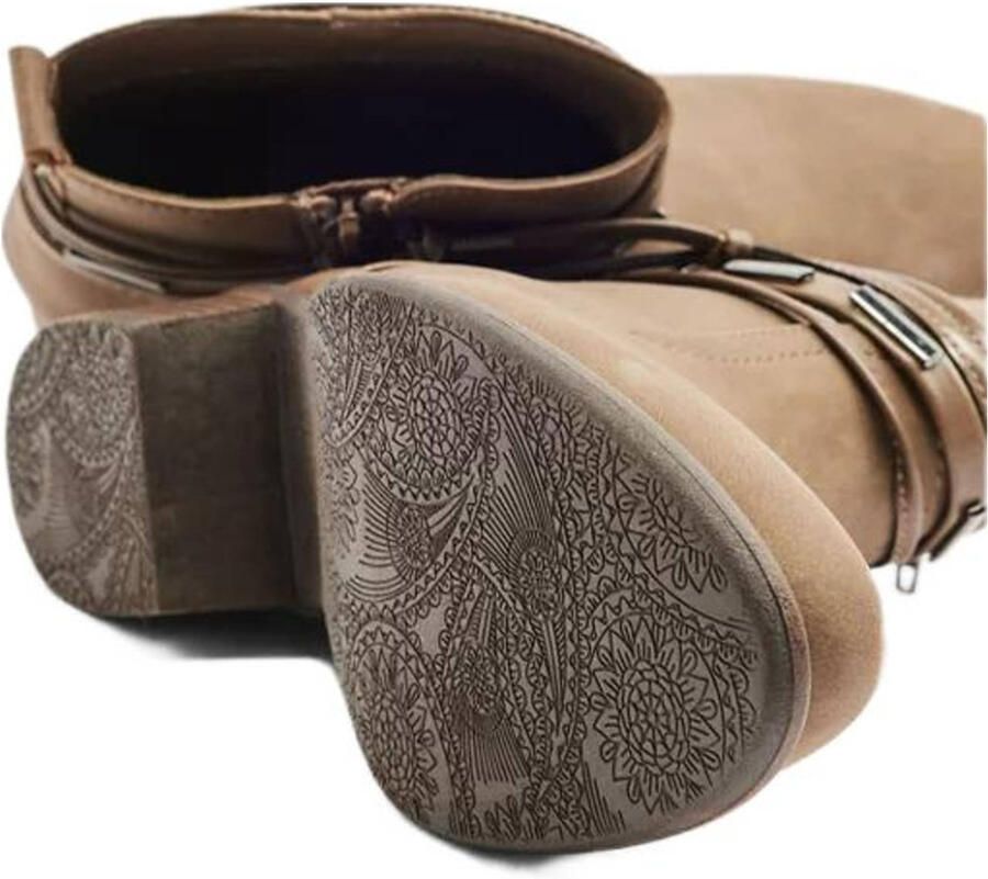 Graceland enkellaarzen taupe - Foto 3