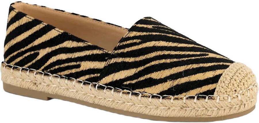 Graceland Espadrille beige zwart - Foto 3