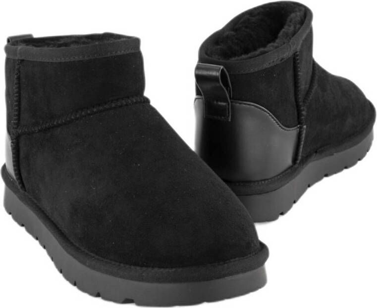 Graceland gevoerde enkelboots zwart