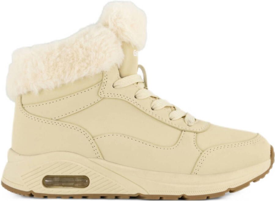 Graceland gevoerde sneakers ecru