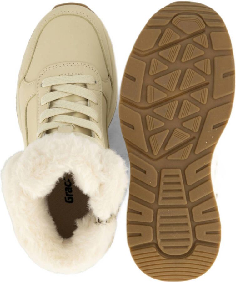 Graceland gevoerde sneakers ecru - Foto 2