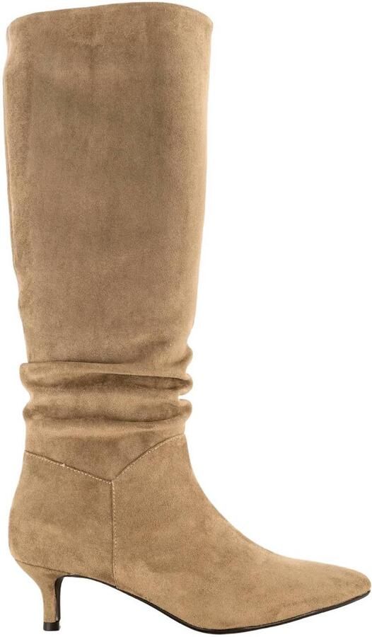 Graceland hoge laarzen beige