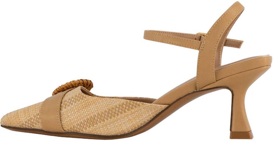 Graceland imitatieleren leren pumps beige - Foto 3