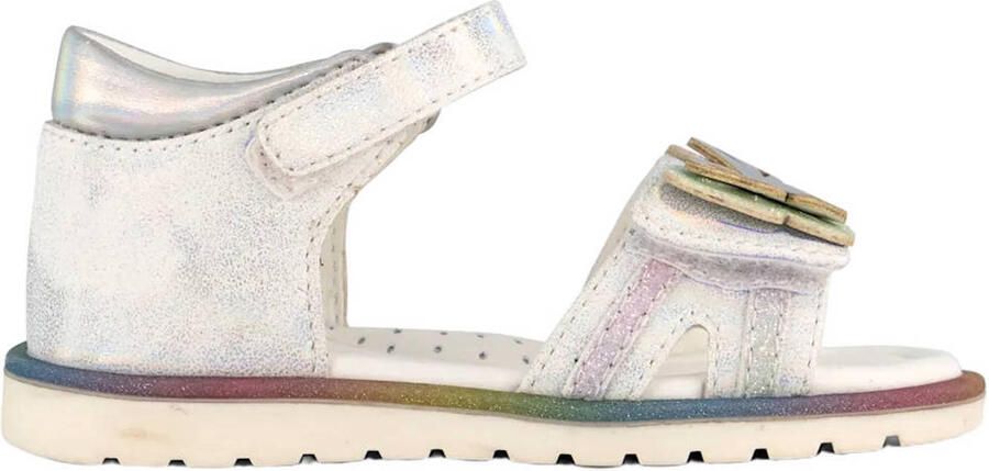Graceland imitatieleren leren sandalen zilver