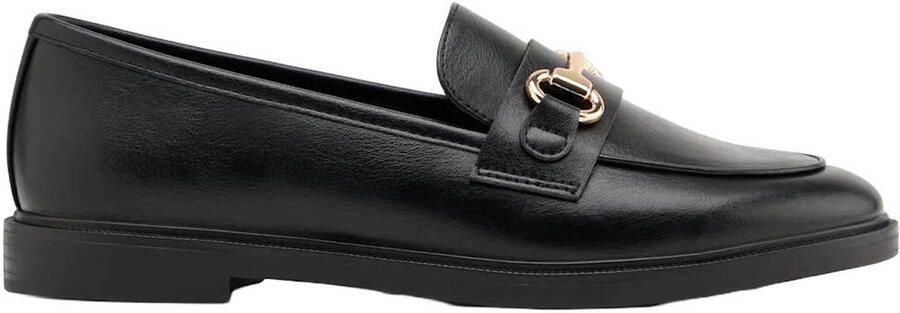 Graceland imitatieleren loafers zwart