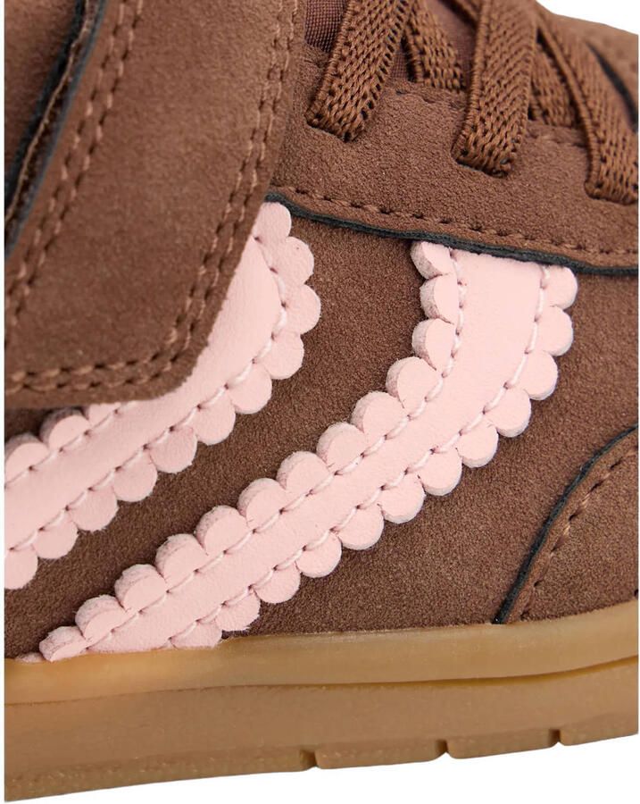 Graceland imitatieleren sneakers bruin - Foto 2