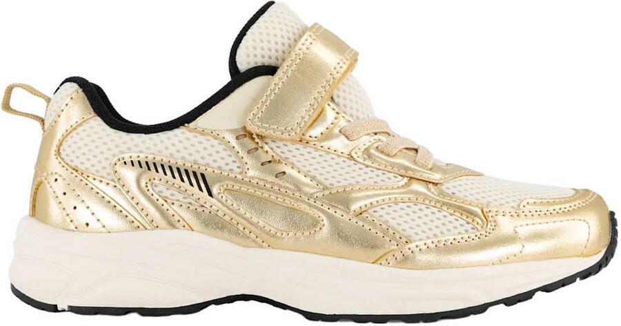 Graceland imitatieleren sneakers goud