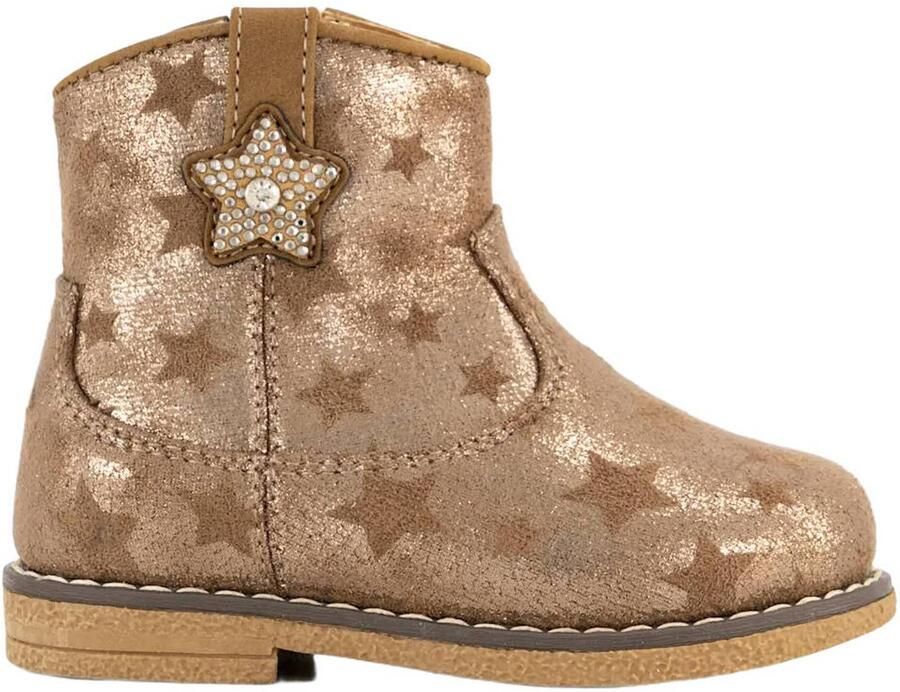 Graceland laarzen beige goud