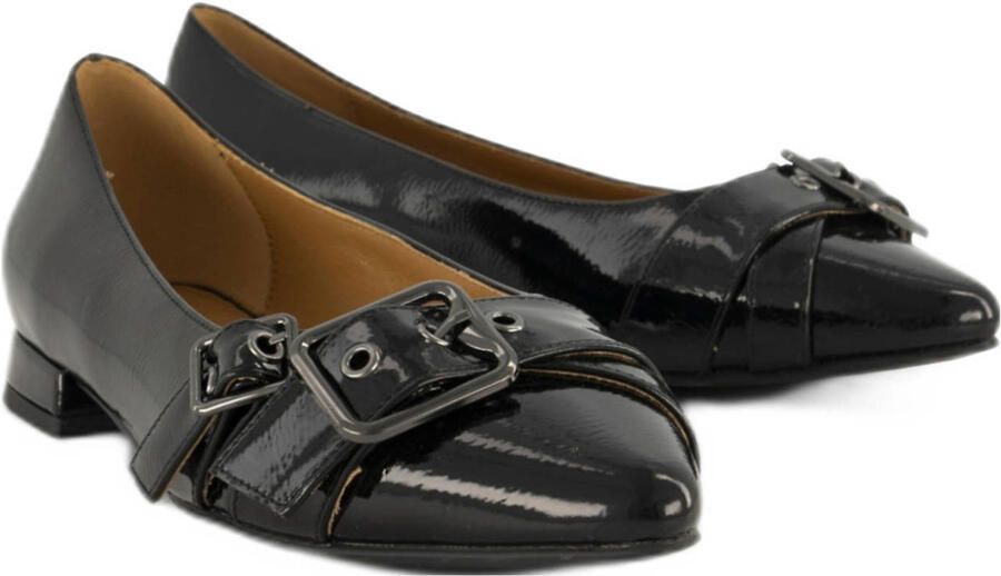 Graceland lak ballerina's zwart