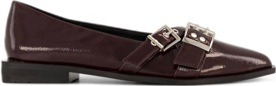 Graceland lak loafers bordeaux