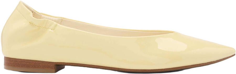 Graceland lak loafers geel